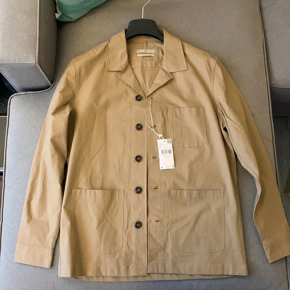 Mango Man - Worker Cotton Overshirt